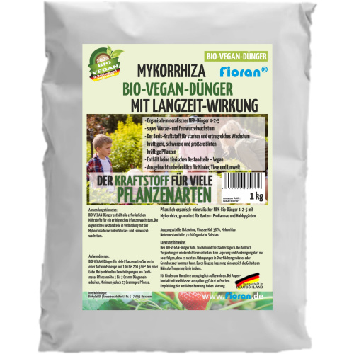 Fioran® Bio Mykorrhiza Bio Vegan Dünger Langzeitwirkung